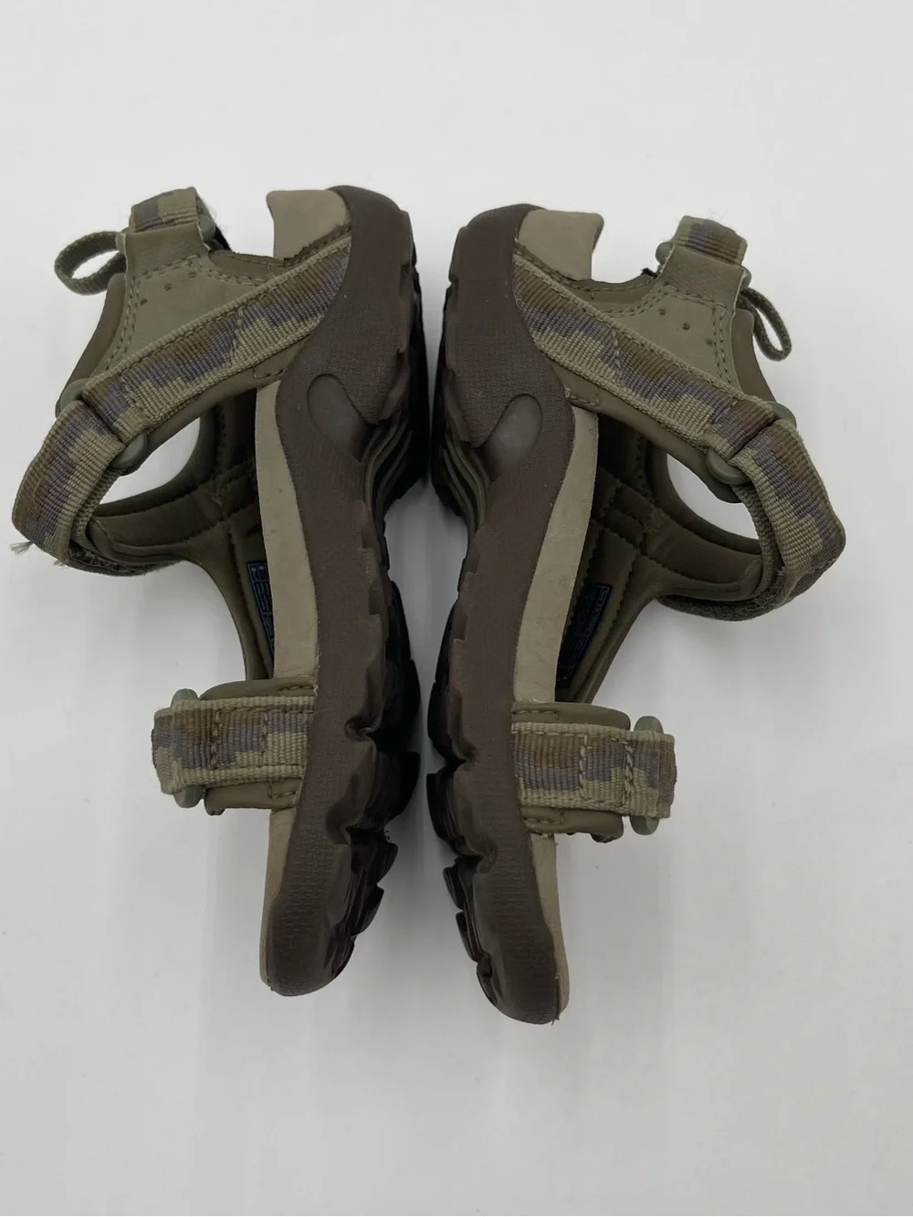 Teva Tanza Camouflage Nature Hiking Sandals Kids Unisex Size 12 Summer